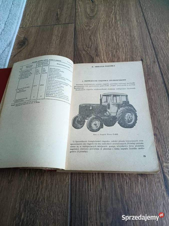 Ursus c 4011 instrukcja obsługi Pozostałe