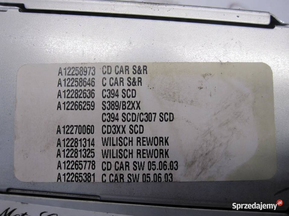 FORD S MK1 I 10r radio CD VP6M2F18C821AG świętokrzyskie sprzedam