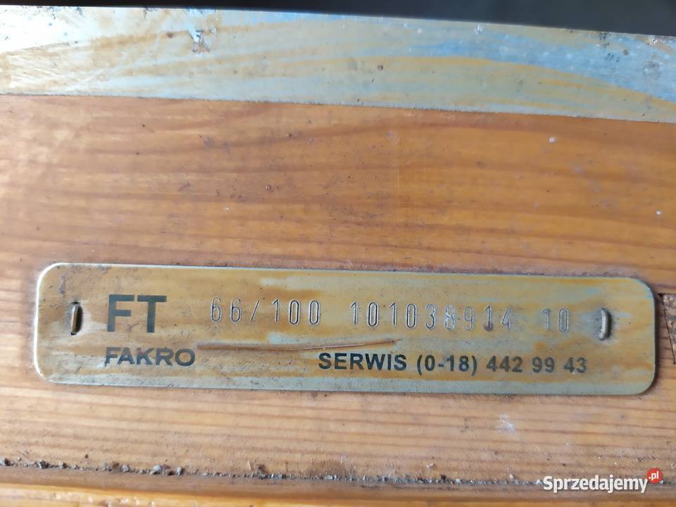 Okna dachowe FAKRO podwójne małopolskie Staszkówka sprzedam