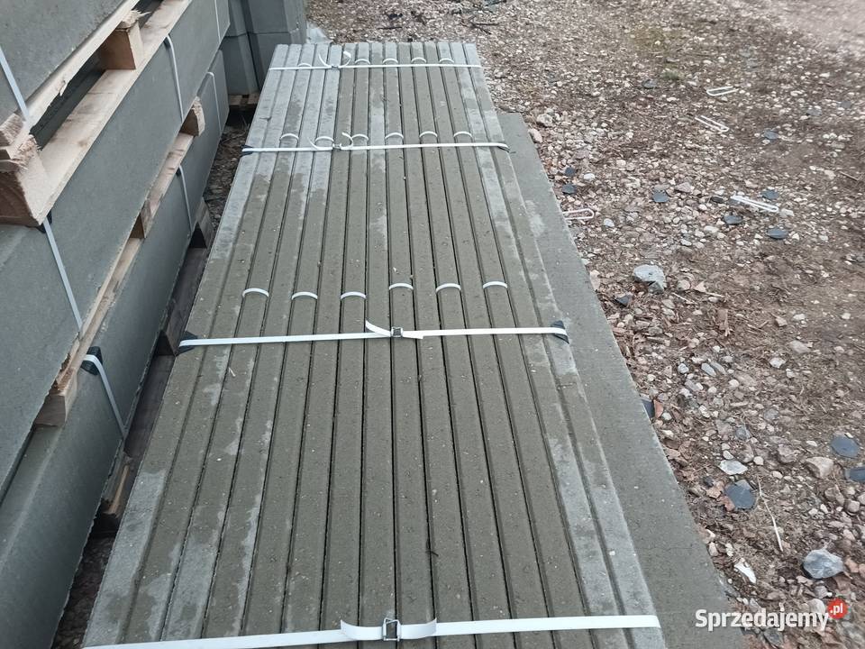 Podmurówka betonowa 25 gładka wibroprasa panel Brończany