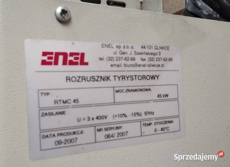 Rozrusznik tyrystorowy małopolskie Maniowy