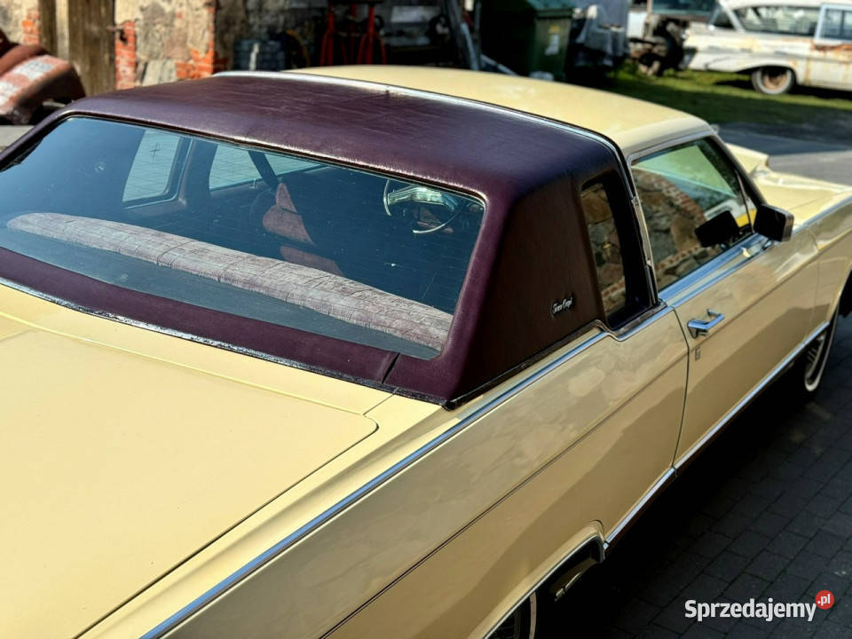 Lincoln Town Car Coupe 1979 big block piękny top 5000km Sulechów