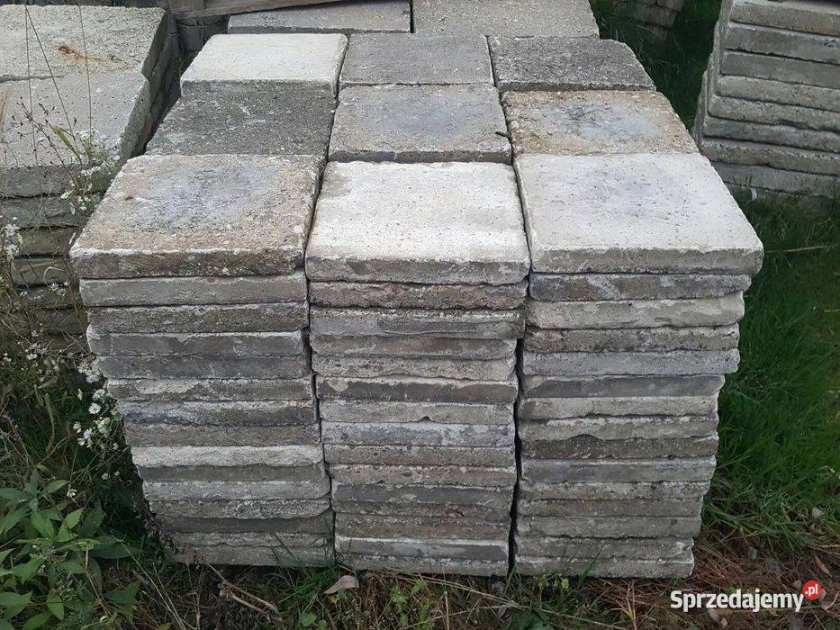 Płytka chodnikowa betonowa 50x50x8 używana Tarnobrzeg