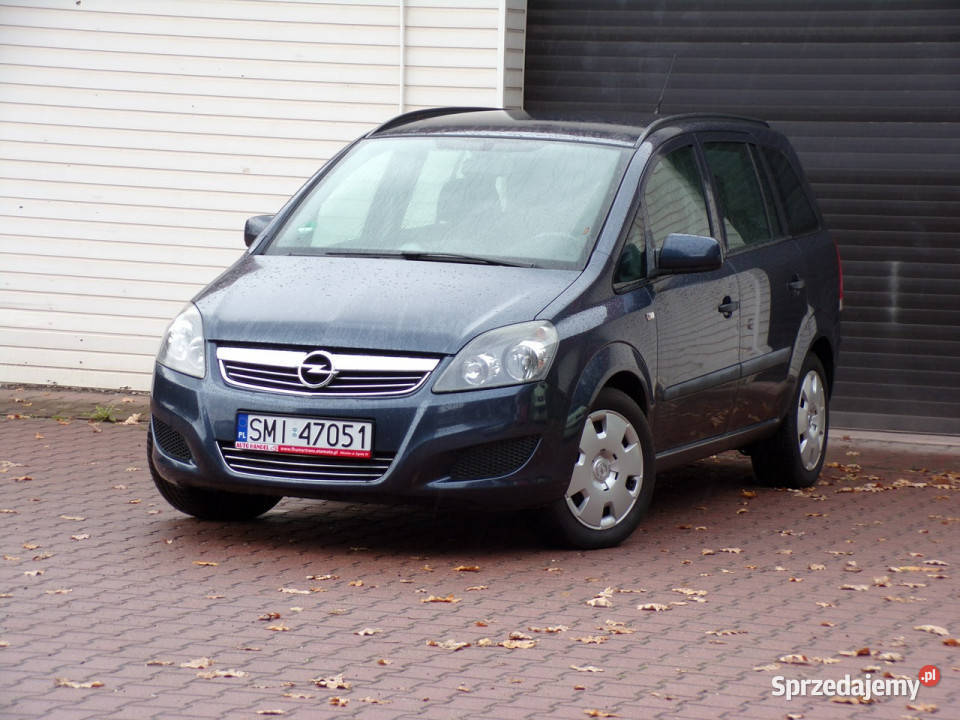 Opel Zafira 7osobowy Gwarancja I właść 18 140 grafitowy śląskie sprzedam