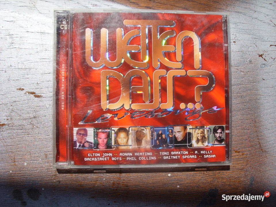 Skladanka CD WETTEN DASS LOVESONGS 2 CD 2001 CD Wołów