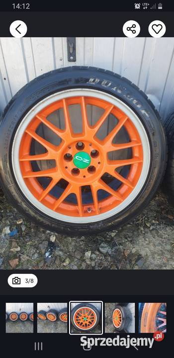 Felgi Aluminiowe Oz R17 5x110 Vw Seat Audi osobowe Kraków