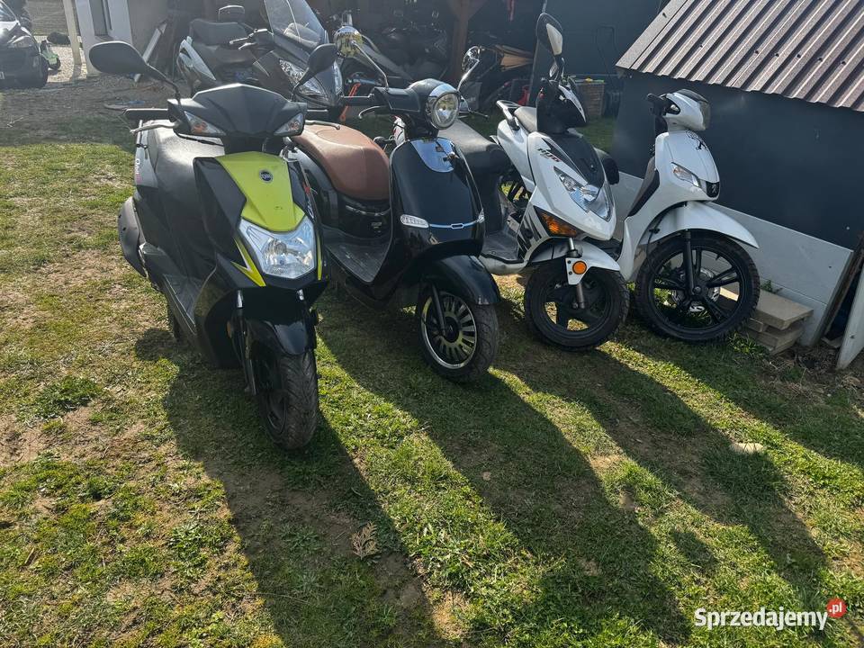 Skuter 50 ccm 125 ccm Suzuki Honda Peugeot KSR Rok produkcji 2020 Łososina Dolna