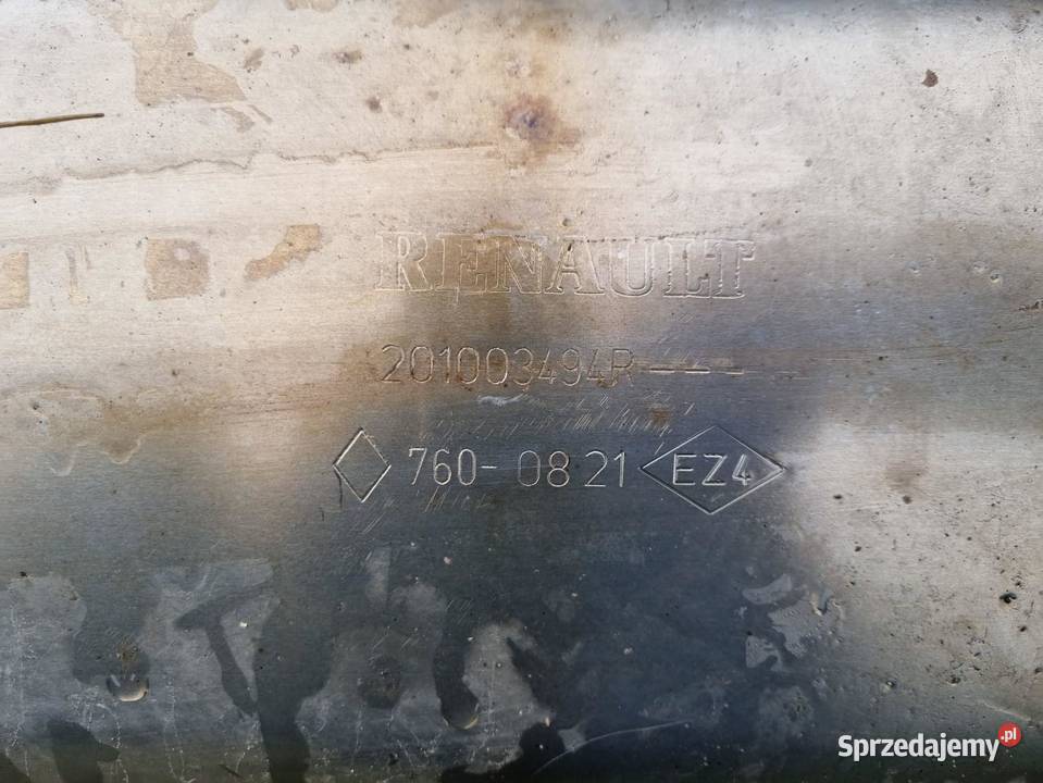 TŁUMIK ŚRODKOWY WYDECH KATALIZATOR CLIO V 10 TCE osobowe wielkopolskie