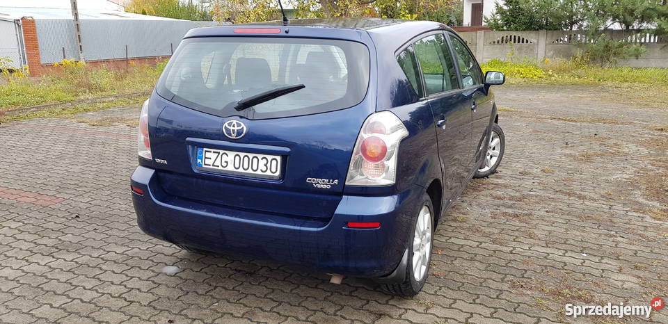 Sprzedam toyota corolla verso Gdańsk sprzedam