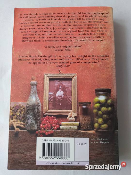 Blackberry wine Joanne Harris podlaskie