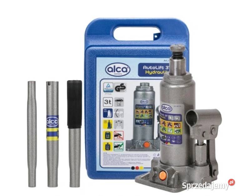 Podnośnik hydrauliczny słupkowy 3T w walizce Poznań