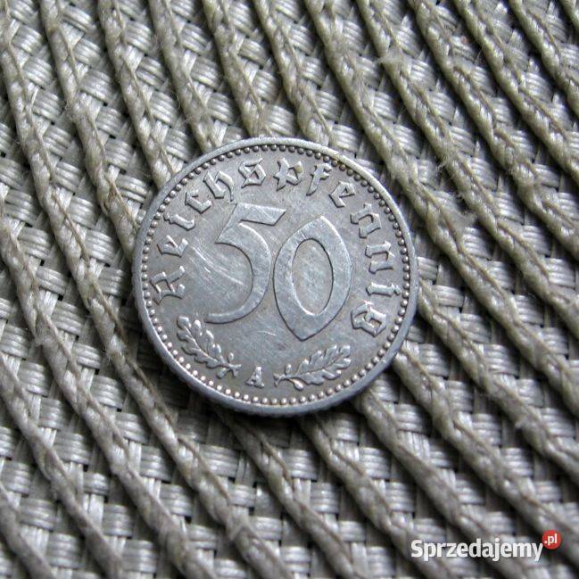 Niemcy 50 Reicbspfennig 1942r A wielkopolskie Kalisz