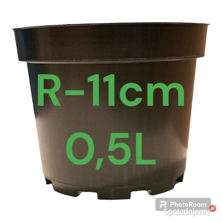 Doniczka produkcyjna R-11cm 0,5L