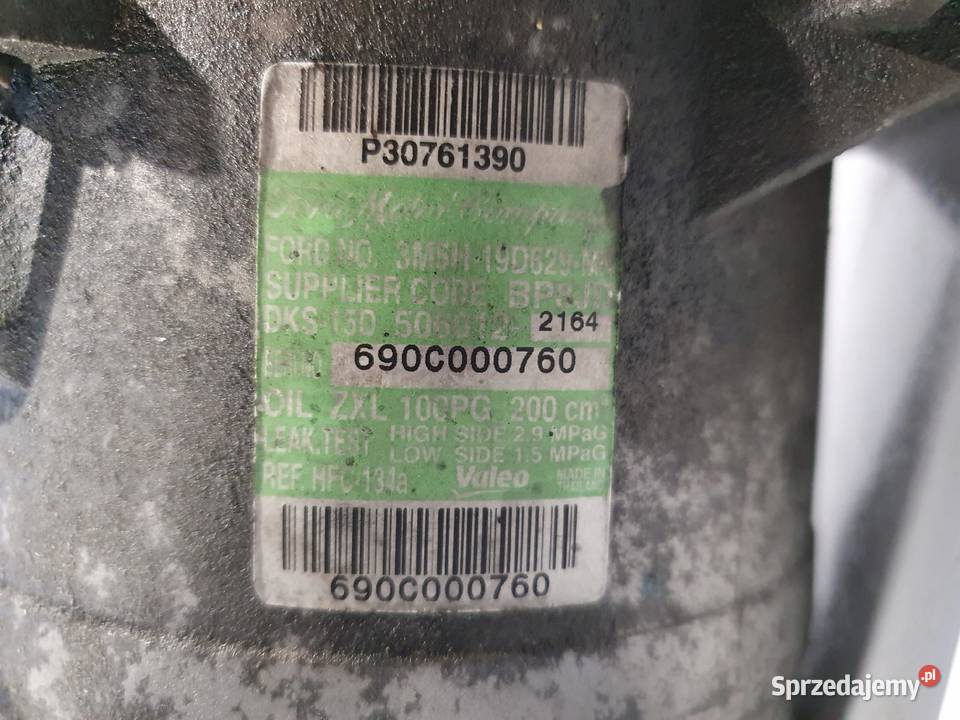 SPRĘŻARKA KLIMATYZACJI Volvo S40 II V50 C30 24 Chełm