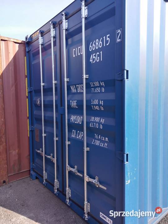 Kontener morski magazynowy 40HC nowy Warszawa