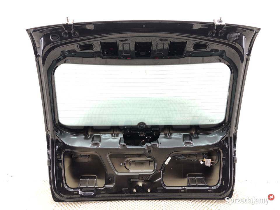 KLAPA TYŁ SKODA OCTAVIA III Kombi CZARNY TYLNA