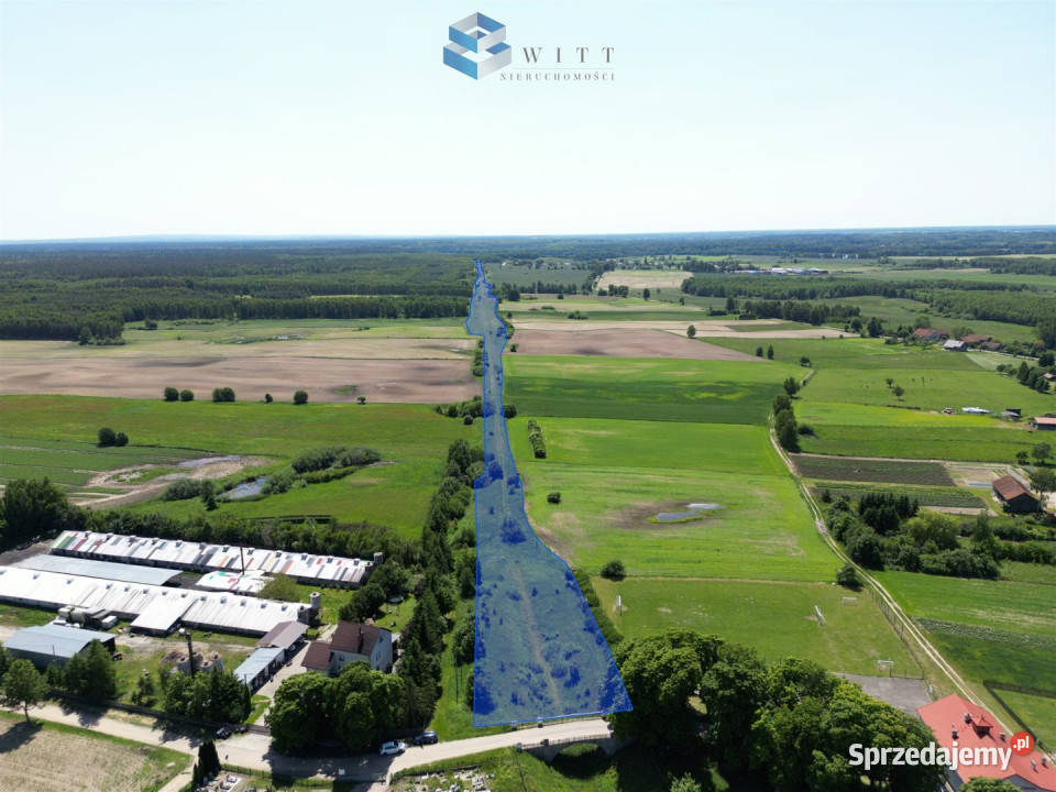 Sprzedam działka Bartężek 125614m2 prąd