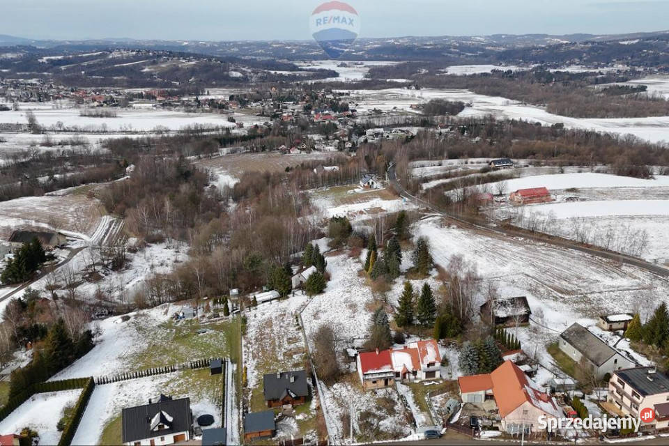 Działka budowlana Stadniki 20 ar gm Dobczyce