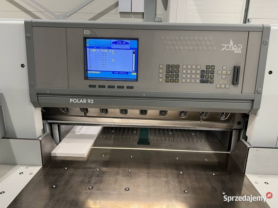 Gilotyna do cięcia papieru Polar Mohr 92 ED Radom