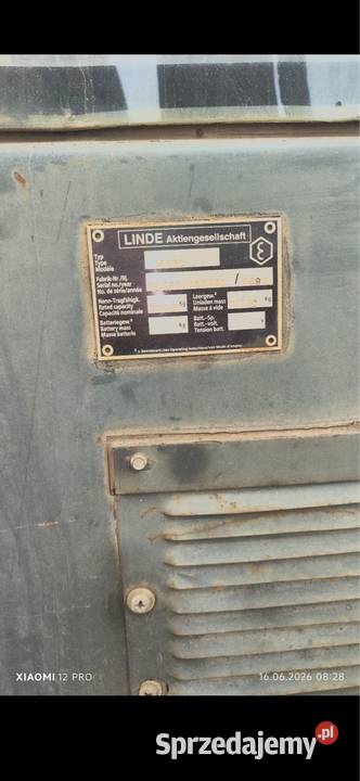 Linde H80D łódzkie Dąbrowa sprzedam