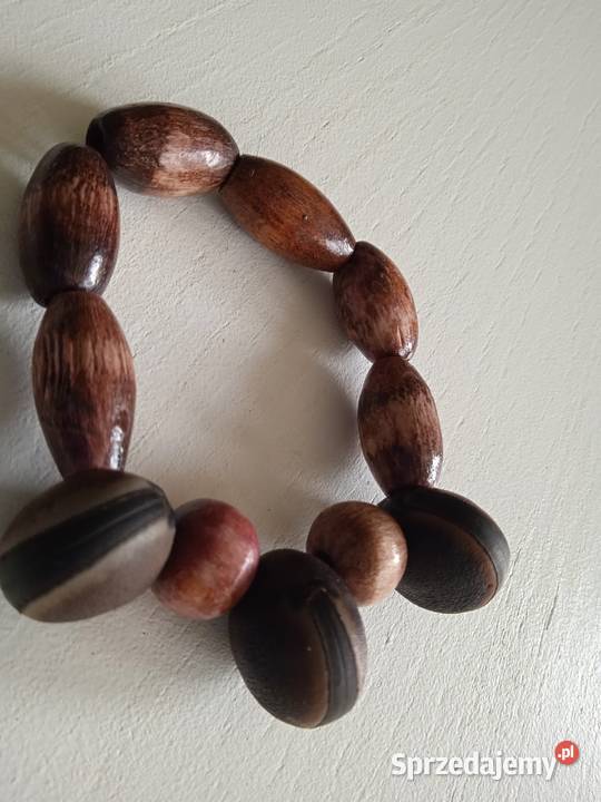BRANSOLETY Z NASION DRZEW TAGUA BAWOLE OCZY Piła