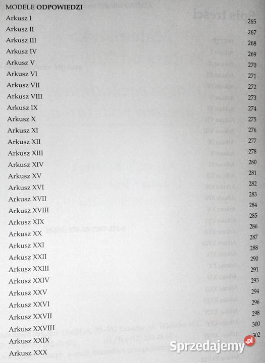 Matematyka 2010 Arkusze egzaminacyjne K Kasprzyk sprzedam