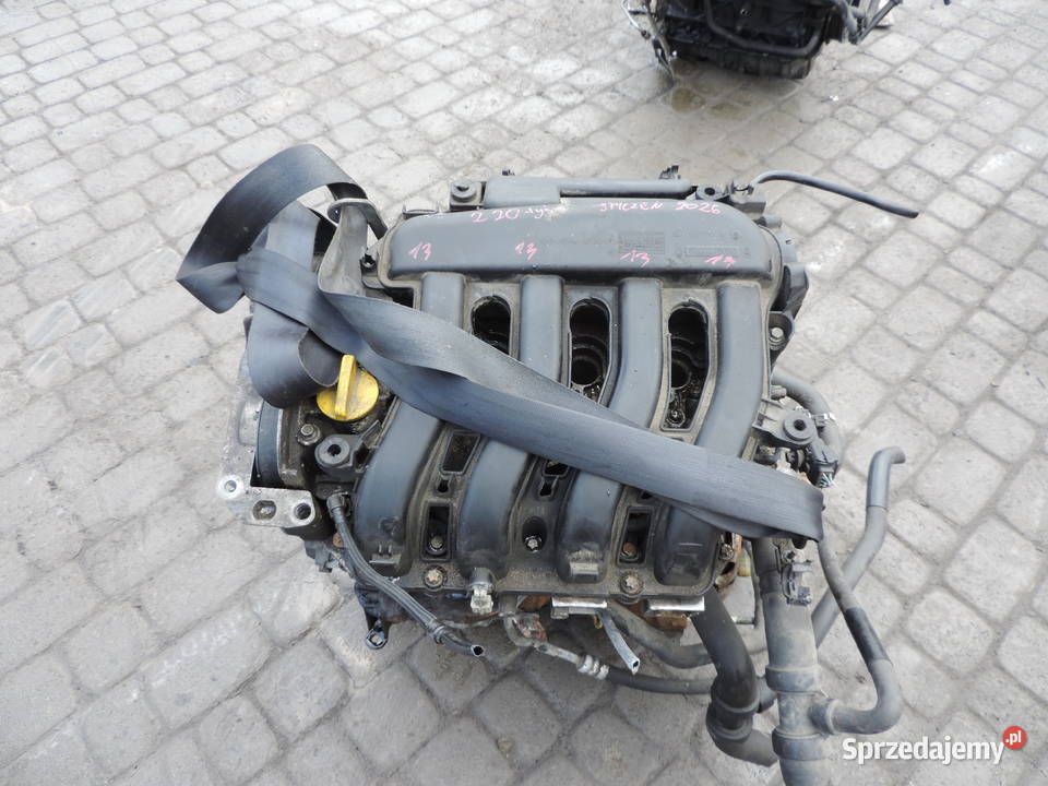 SILNIK RENAULT LAGUNA II 16 16V K4M5716 małopolskie Nowy Sącz