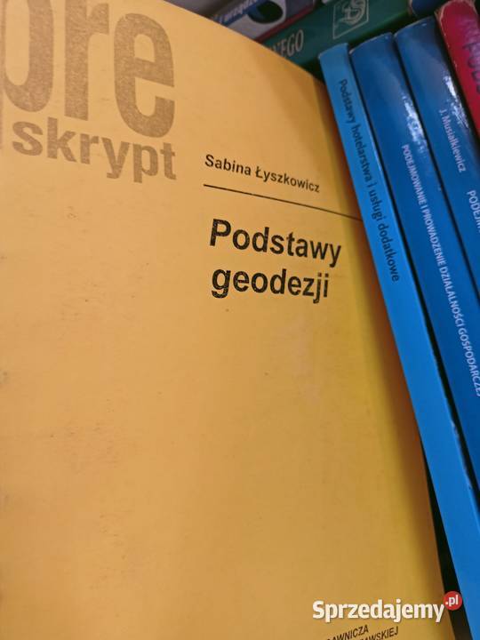 Podstawy geodezji Łyszkowice najtańsze Rok wydania 1989 Warszawa