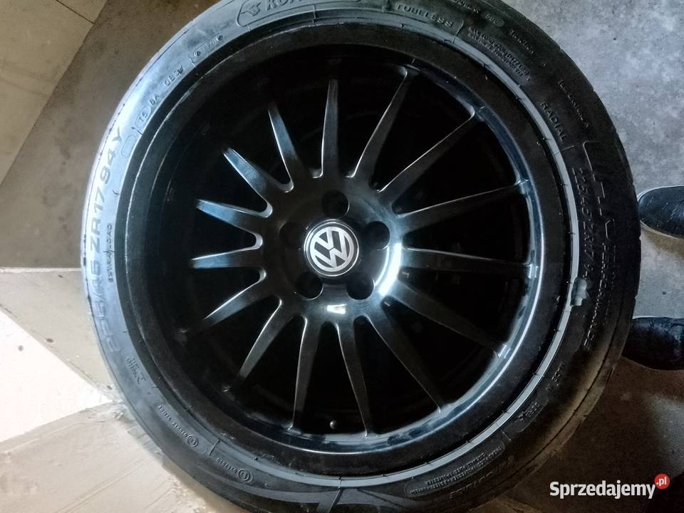 Alufegi 17 do volkswagena z oponami letnimi Średnica 17" Bielsko-Biała