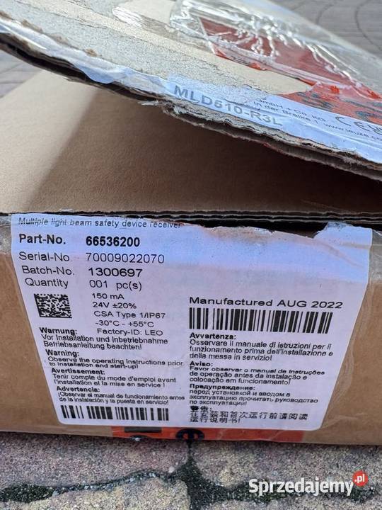 Leuze MLD510R3L Kurtyna świetlna