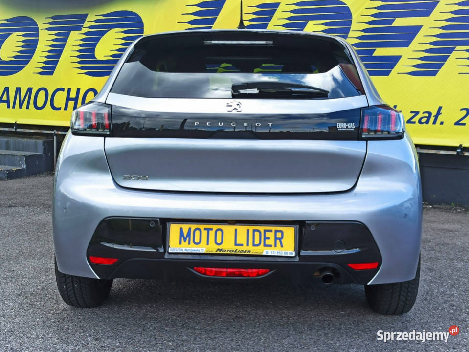 Peugeot 208 salon Polska 28 Allure II 2019 asystent pasa ruchu Rzeszów