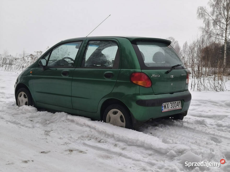 Daewoo Matiz 2000r Wersja JOY Wspomaganie El benzyna Warszawa sprzedam