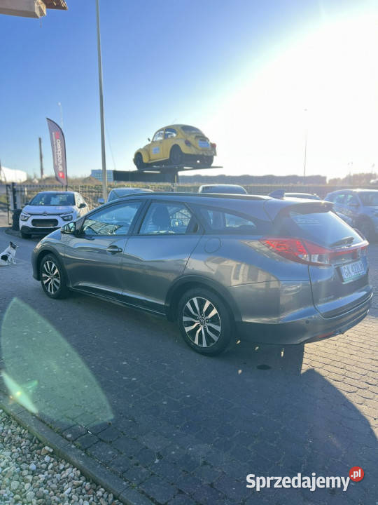 Honda Civic Honda Civik 2014 16 diesel 120 navi kurtyny powietrzne pomorskie Słupsk
