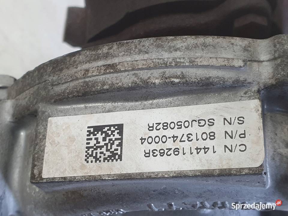Renault Kangoo II 15 DCI TURBOSPRĘŻARKA turbo osobowe