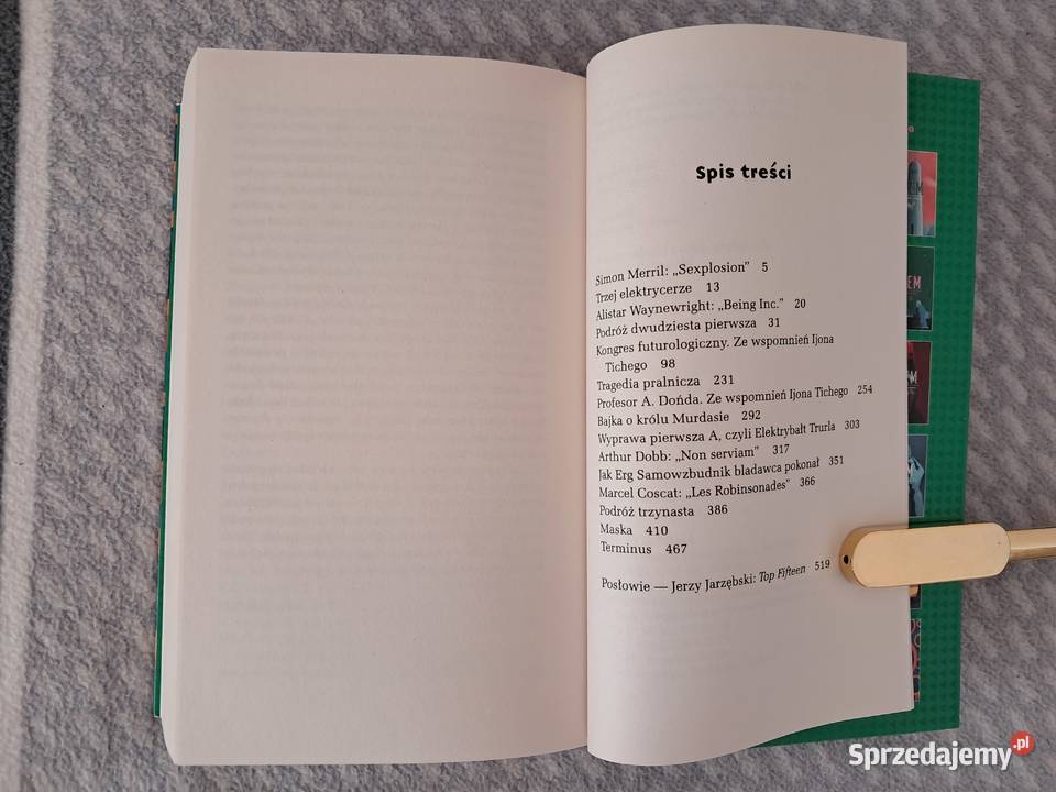 Książka Fantastyczny Lem Antologia opowiadań Kraków