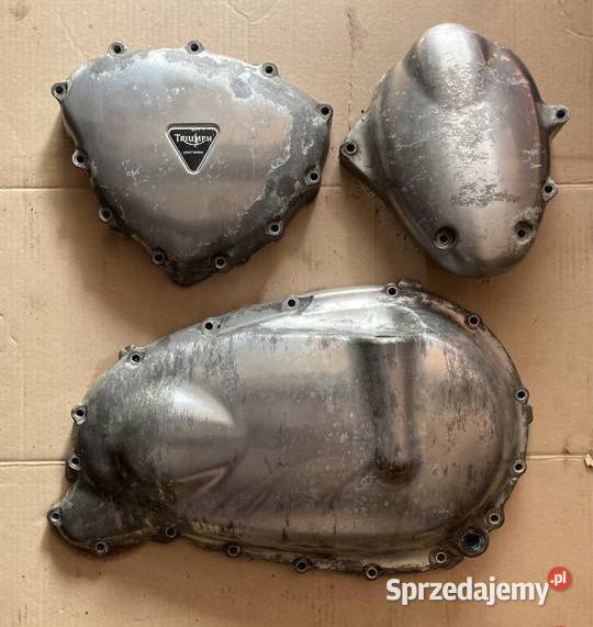 Dekiel alternatora sprzęgła zębatki Triumph Pokrywy i osłony silnika mazowieckie Warszawa sprzedam