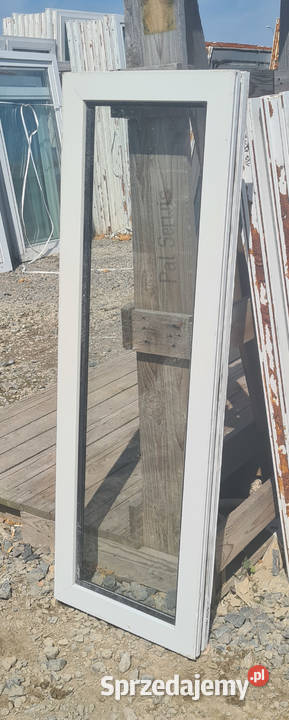 OKNA KacprzaK Witryna 41x125 FIX Używany PCV Okna i parapety sprzedam