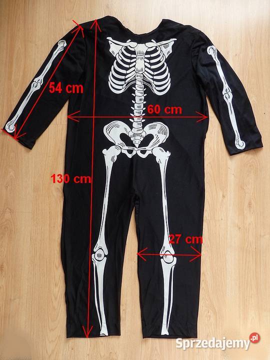 Duży Kostium Kościotrup Peruka Made in USA Pozostałe Rzeszów sprzedam