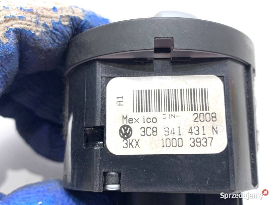 WŁĄCZNIK ŚWIATEŁ VW GOLF V 3C8941431N 0310