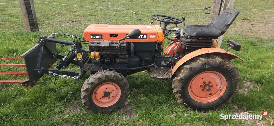 Kubota b7000d WOM 540/1000 obr. Głogów
