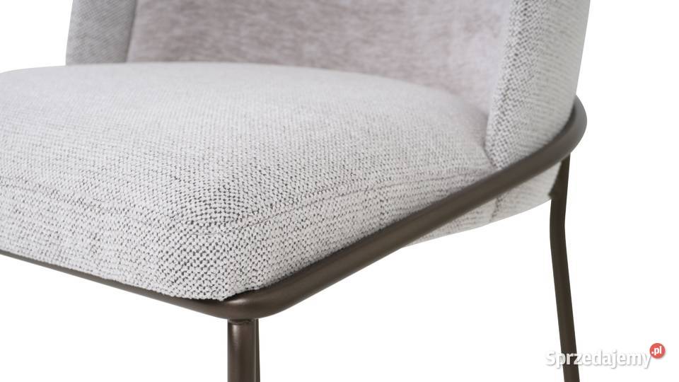 Krzesło Dorado w połączeniu dwóch tkanin Woźniki