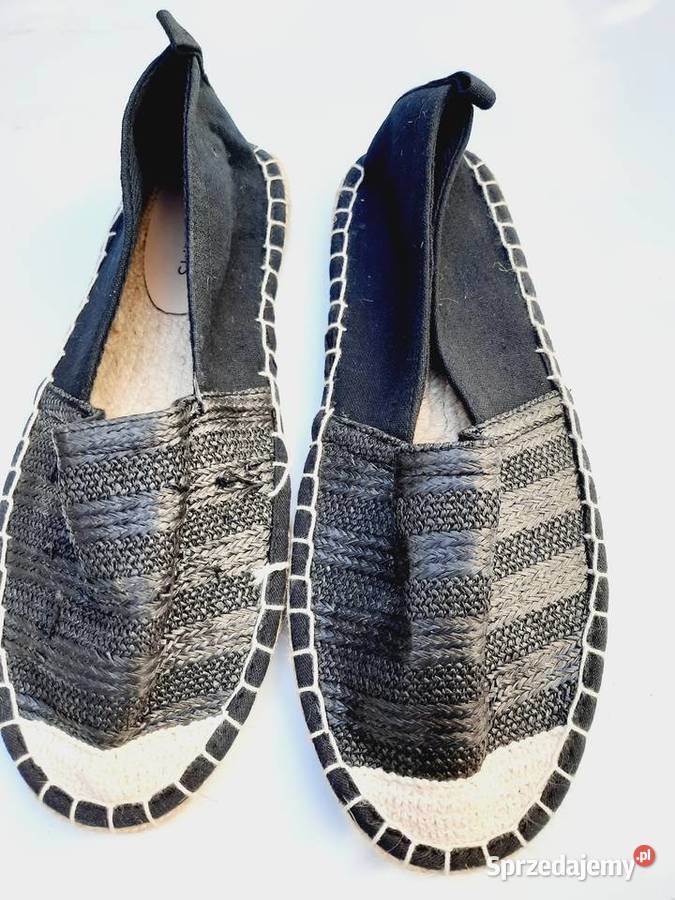 38 czarne espadryle JD Williams z defektem 24