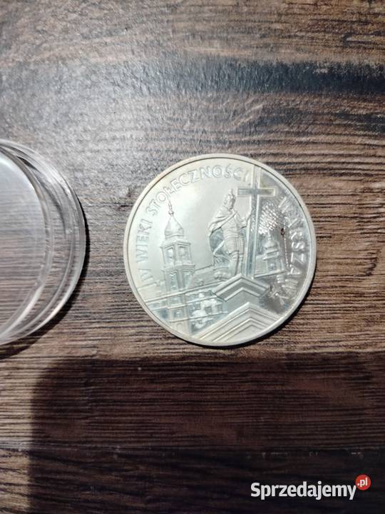Srebrna Moneta kolekcjonerska 20 z 1996r IV wiek Inowrocław sprzedam