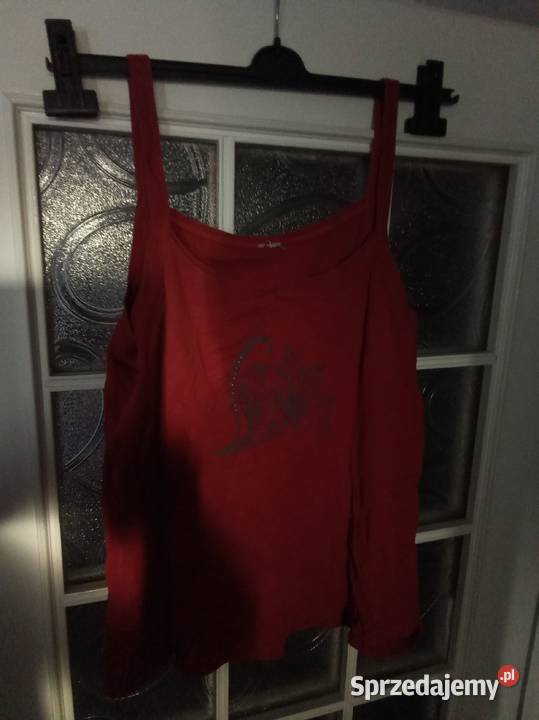 Top damski czerwony Wadima