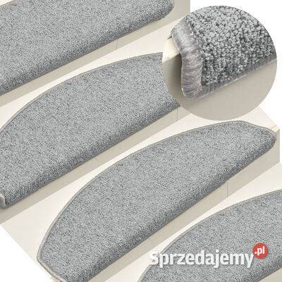 vidaXL Nakładki na schody 15 jasnoszare 65 x 24 Warszawa sprzedam