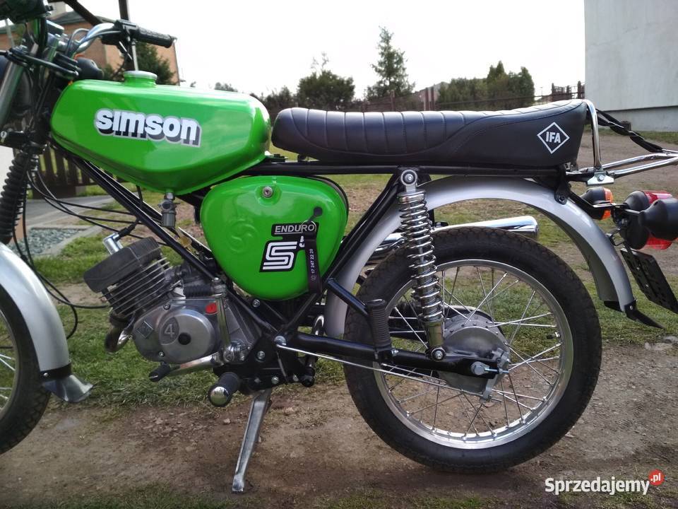 Simson S51 enduro 30km Simson Gaszowice