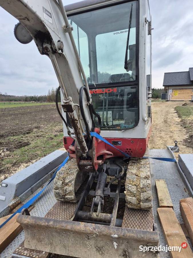 Takeuchi Tb016 minikoparka Dodatkowy osprzęt Pińczów