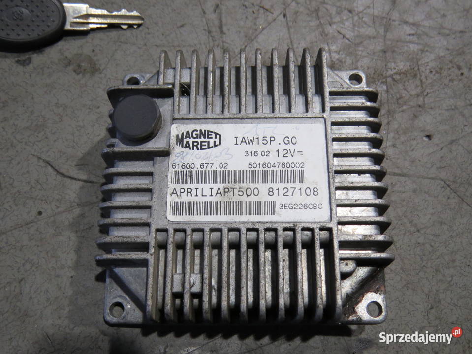 APRILIA ATLANTIC 500 MODUŁ ZAPŁON KLUCZYK ZESTAW Gdańsk
