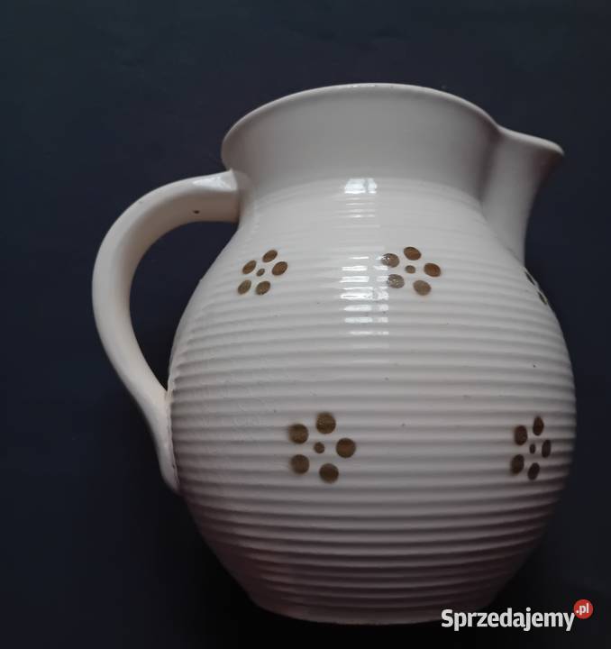 Dzbanek art deco Hertwig katzhutte sygnatura z Koźminek