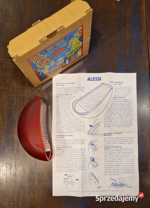 Designerska TATKA DO SERA PARMENIDE ALESSI Lublin